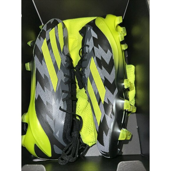 Adidas X Crazyfast Injection.1 FG Mens Soccer Cleats Black Volt IG0670 main image 5